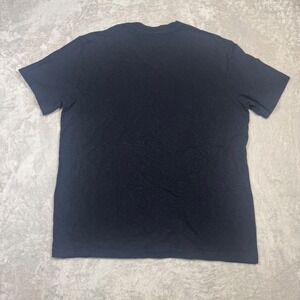 NWOT American Giant Mens Premium Slub V-Neck T-Shirt L Black Made in USA Cotton